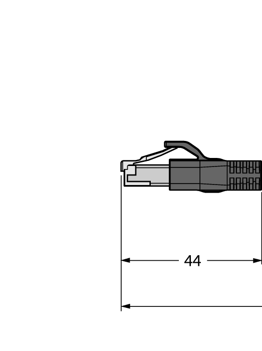 RJ45S-FKSDD-4416-0.2M
