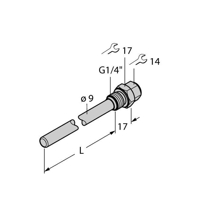 THW-6.35-G1/4-A4-L450